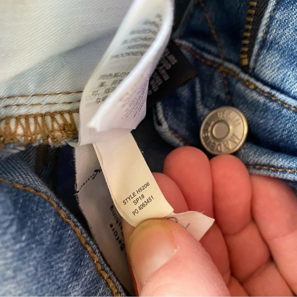 Madewell 10" High-Rise Skinny Jeans: Tulip-Hem Edition - Picture 11 of 11